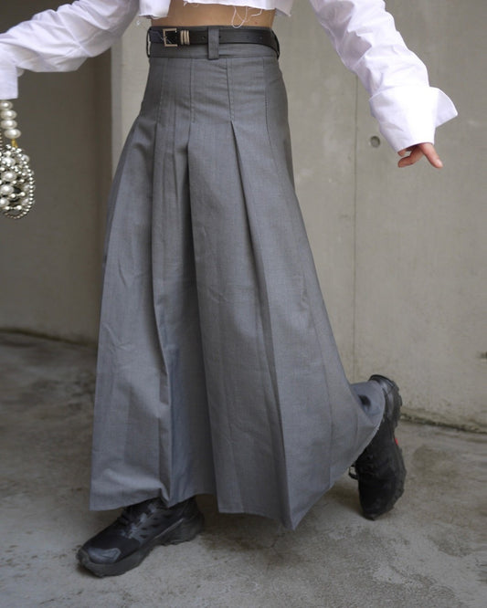 Pleated Design Skirt