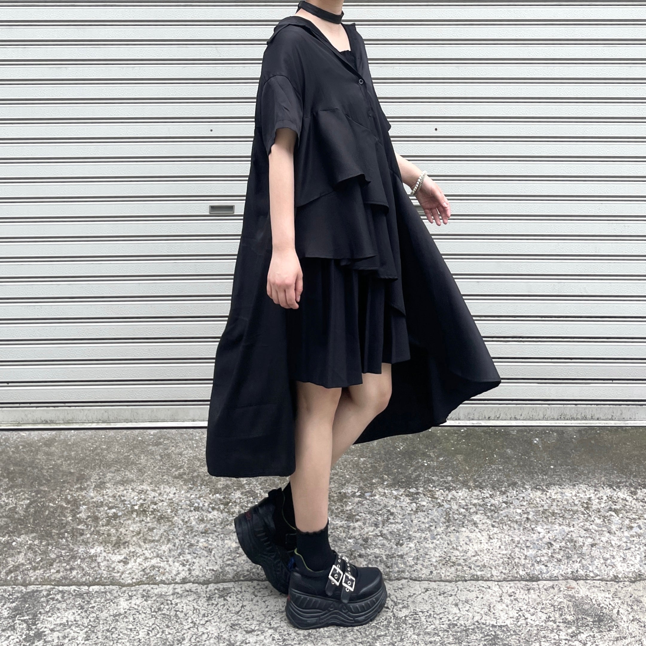 【美品】Ozzon Desoro アシンメトリーシャツ 美品】Ozzon Desoro アシンメトリーシャツ - メルカリ