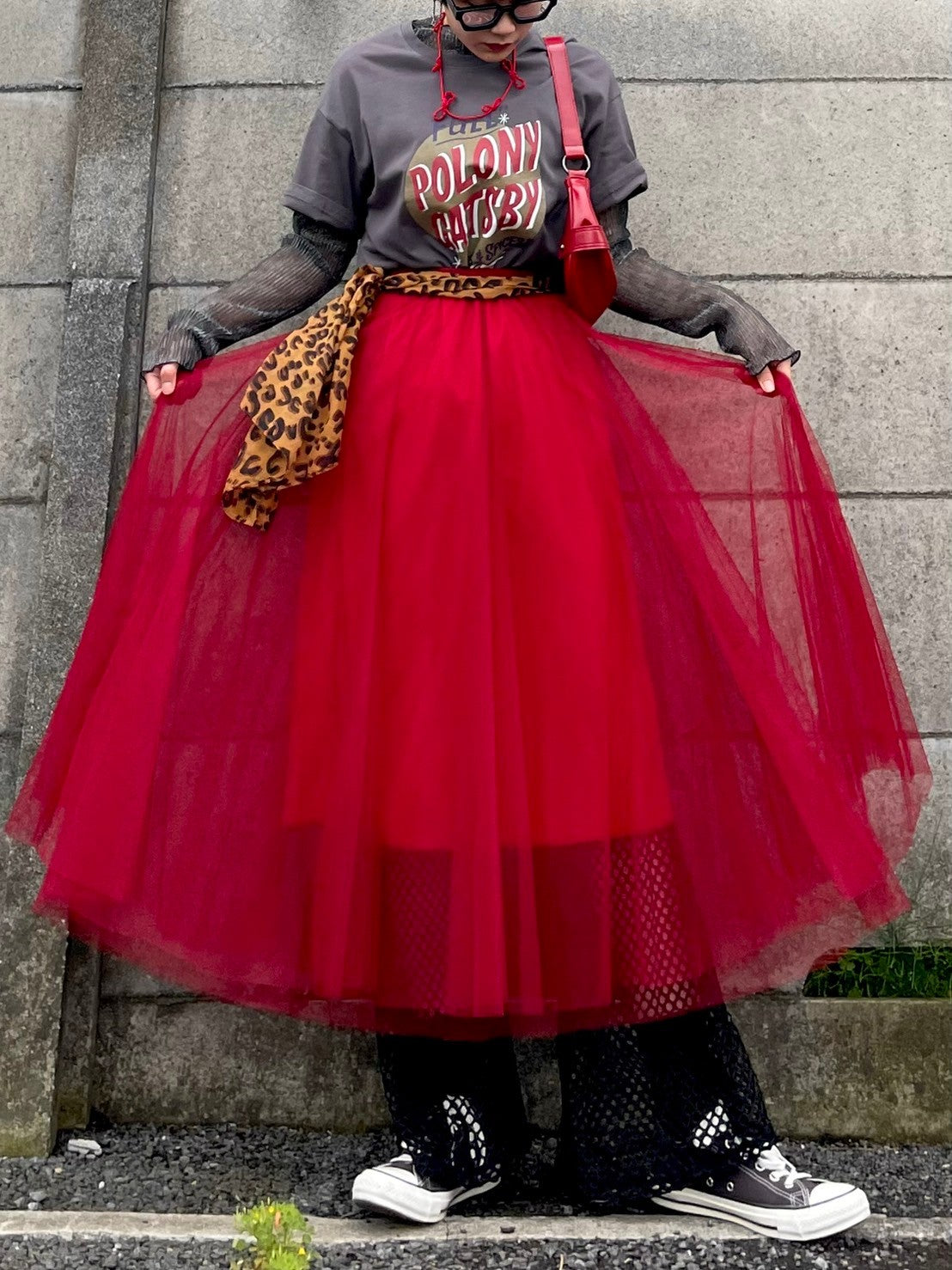 nana's select-Aラインチュールスカート| own it(オウンイット)公式