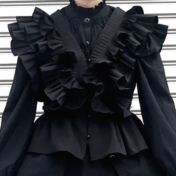 miho's select-Vネックフリルベスト| own it(オウンイット)公式| 多