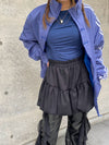 Balloon Layered Mini Skirt