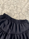 Balloon Layered Mini Skirt