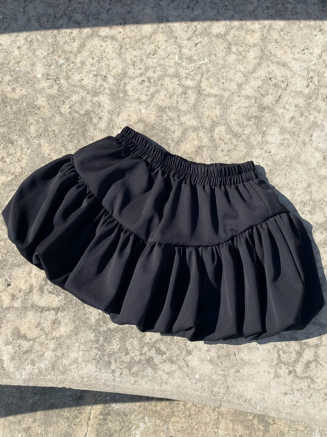Balloon Layered Mini Skirt – own it