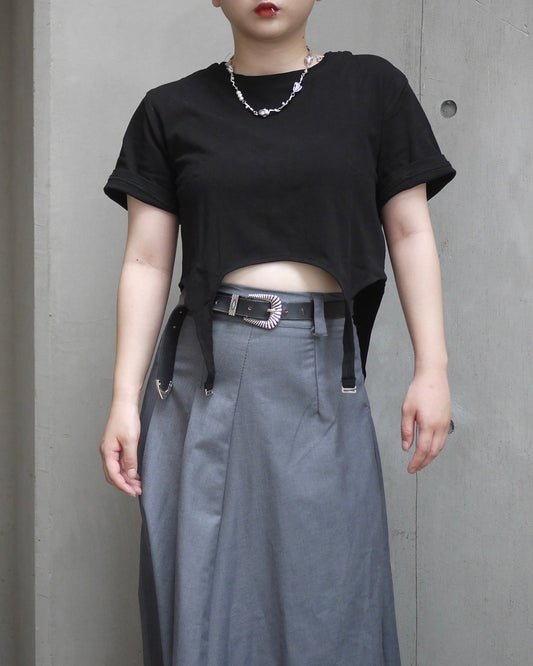 -mob's select-ガーターTシャツ| own it(オウンイット)公式| 多系統女子| 多系統ファッション