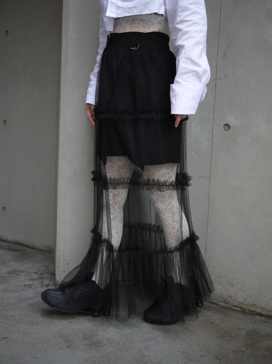 -mob's select-チュールデザインスカート| own it(オウンイット)公式| 多系統女子| 多系統ファッション