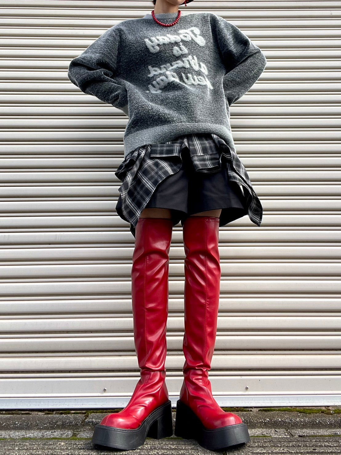 nana's select-モード厚底ロングブーツ| own it(オウンイット