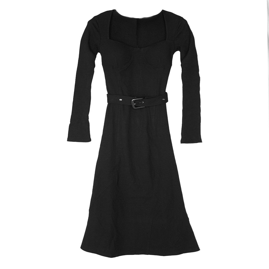 mob's select-Belt Long Dress – own it