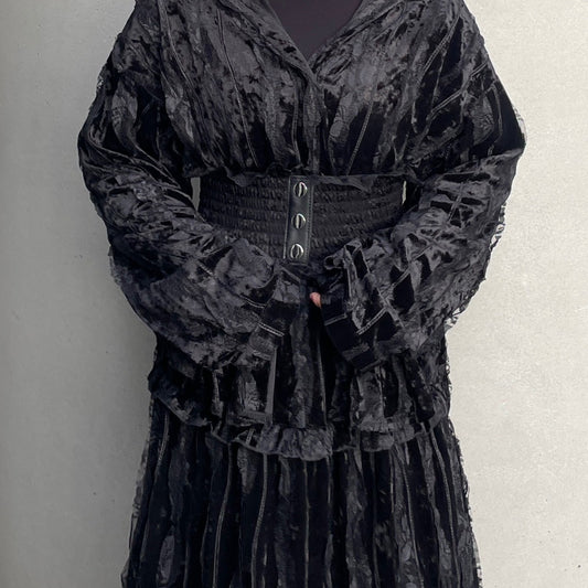 Velour Lace Shirt