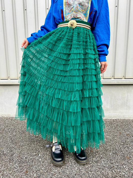 '-AYUMI's select-ボリュームチュールスカート| own it(オウンイット)公式| 多系統女子| 多系統ファッション