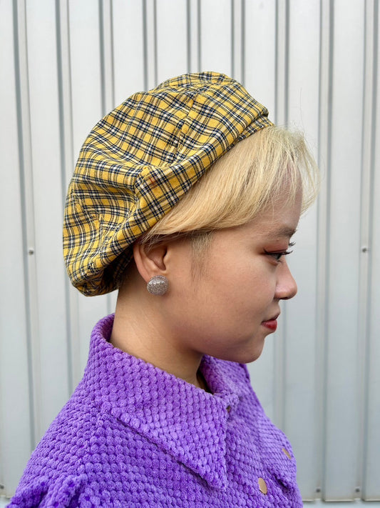 '-AYUMI's select-レトロチェックベレー帽