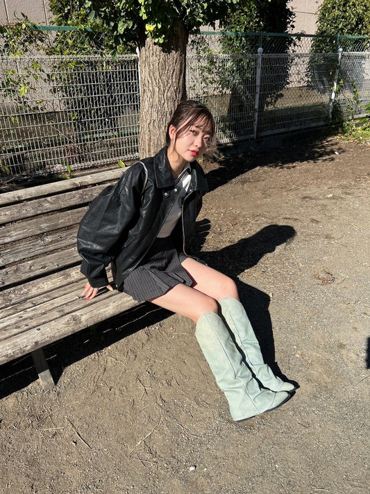 '-komugi's select-デニムロングブーツ| own it(オウンイット)公式| 多系統女子| 多系統ファッション