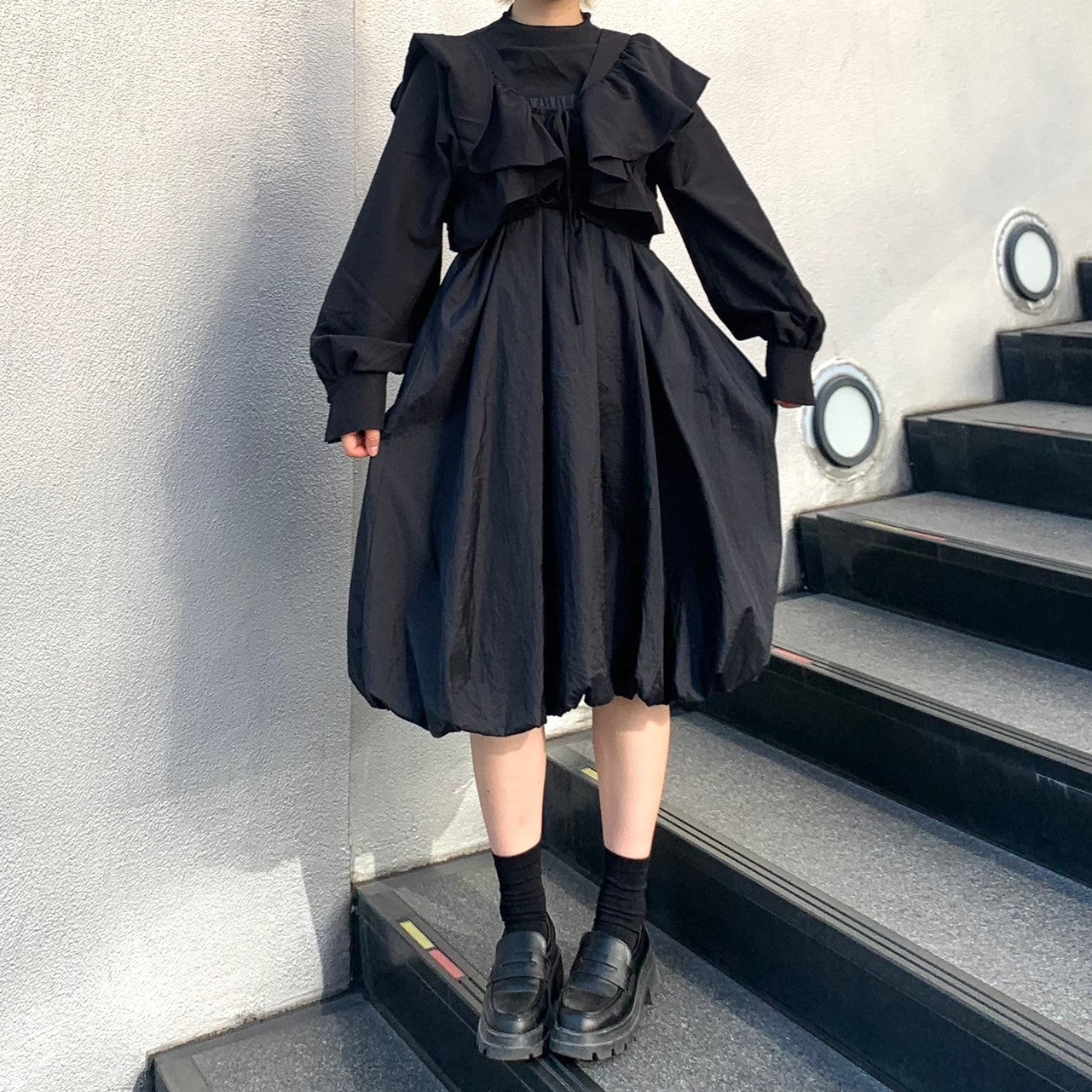miho's select-ウエストゴムバルーンスカート| own it(オウンイット)公式| 多系統女子| 多系統ファッション