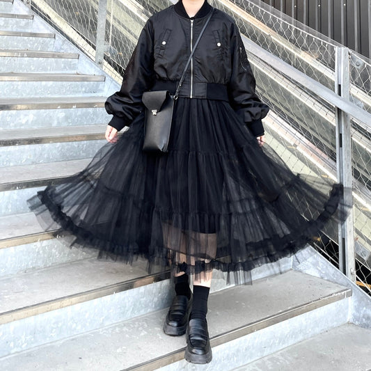 -miho's select-ボリュームチュールスカート| own it(オウンイット)公式| 多系統女子| 多系統ファッション