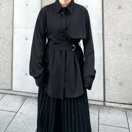 '-miho's select-レイヤードシャツ| own it(オウンイット)公式| 多系統女子| 多系統ファッション
