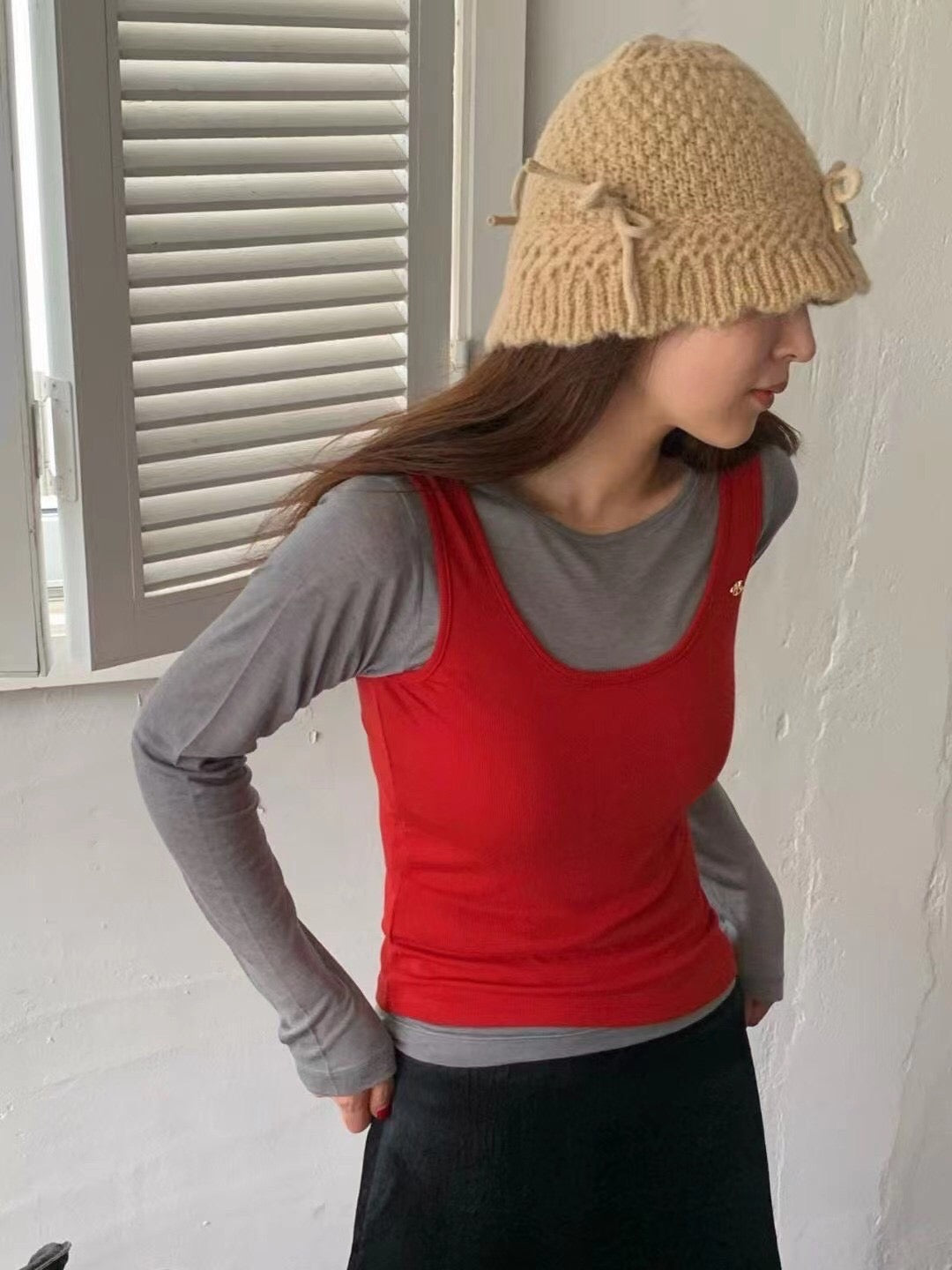 emika's select-リボンニット帽 – own it