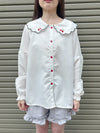 -aki's select-チェリー刺繍ブラウス| own it(オウンイット)公式| 多系統女子| 多系統ファッション