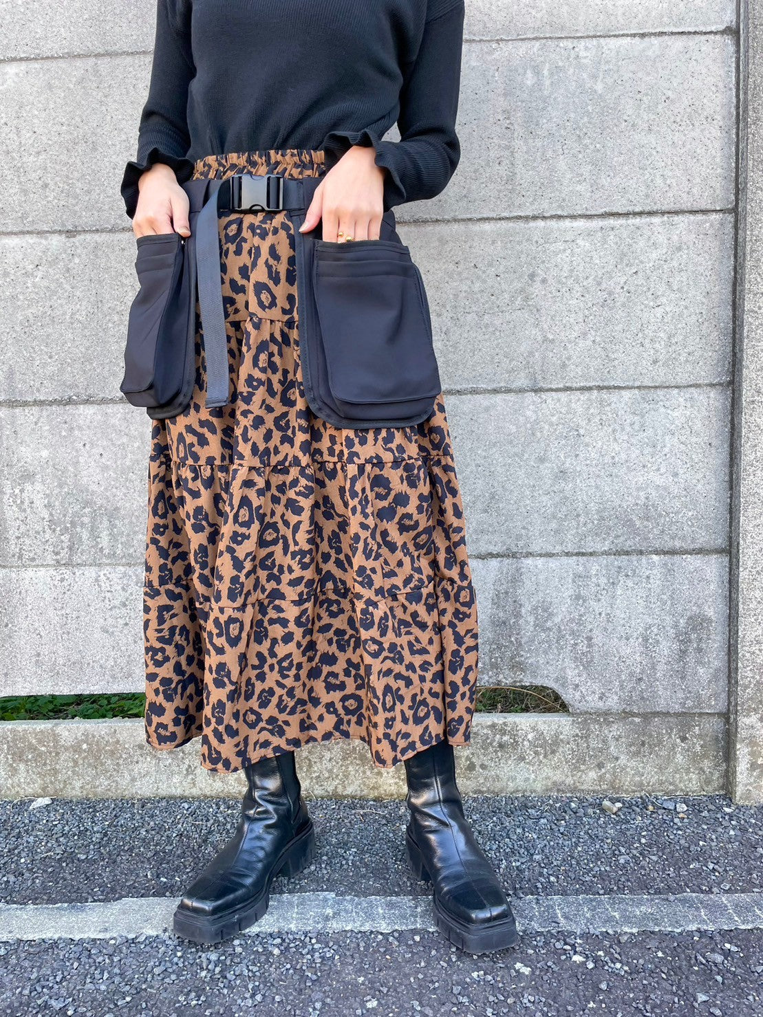 '-nana's select-マルチポケットベルト| own it(オウンイット)公式| 多系統女子| 多系統ファッション