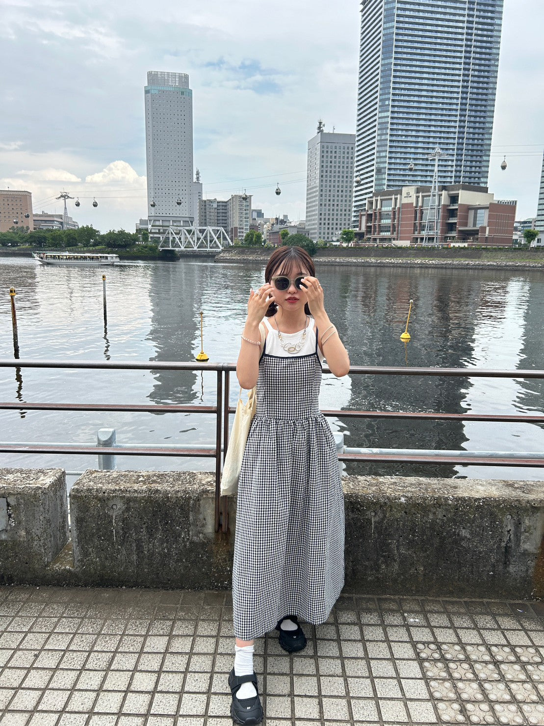 新品タグ付き✨ノースリーブワンピース メッシュ ゼア