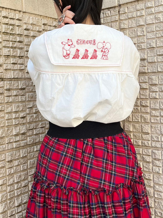 -anko's select-レトロ刺繍シャツ| own it(オウンイット)公式| 多系統女子| 多系統ファッション