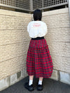 '-anko's select-レトロチェック赤スカート
