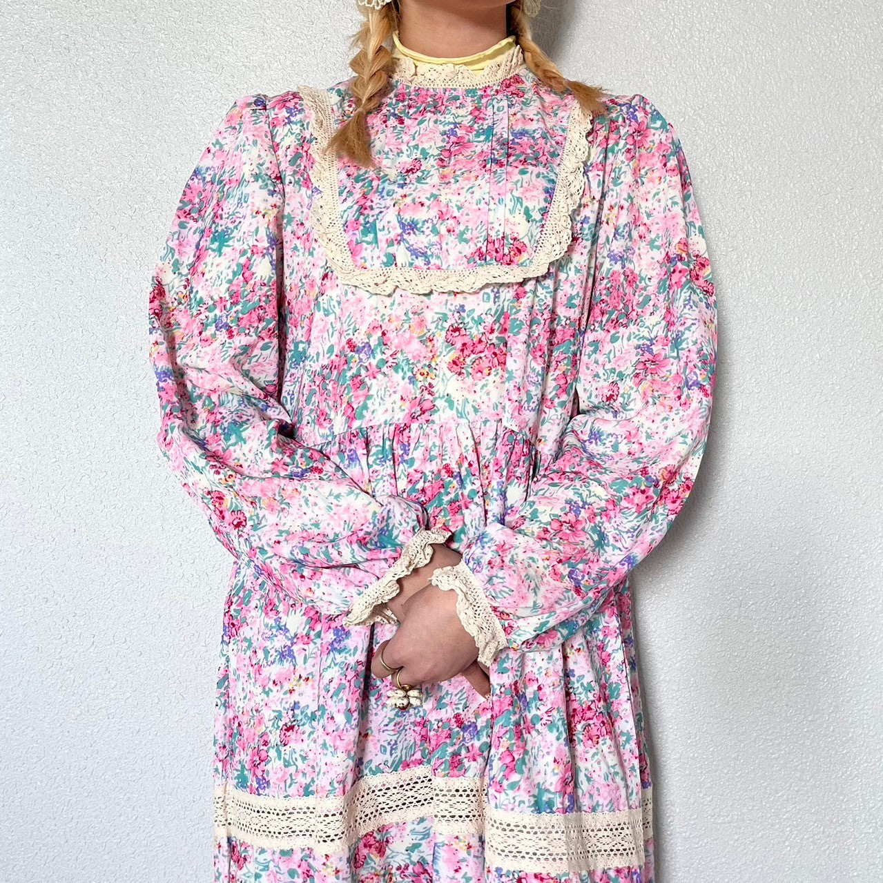 RIRI's select-レトロガーリー花柄ワンピース| own it(オウンイット)公式| 多系統女子| 多系統ファッション