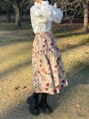 '-haruka's select-チューリップフレアロングスカート