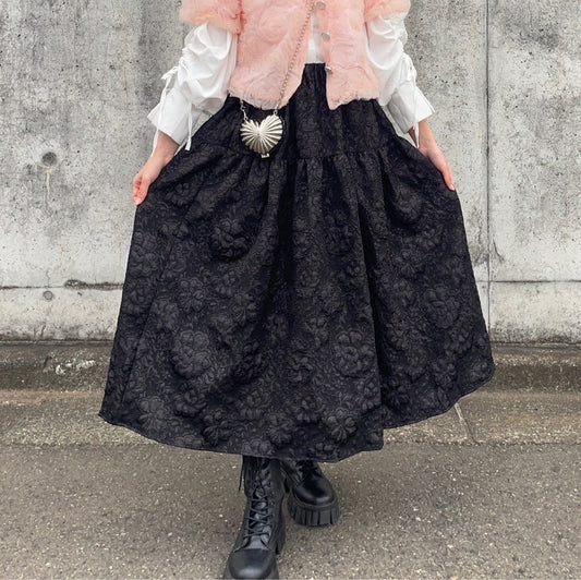 -haruka's select-ゴブランパターンスカート| own it(オウンイット)公式| 多系統女子| 多系統ファッション