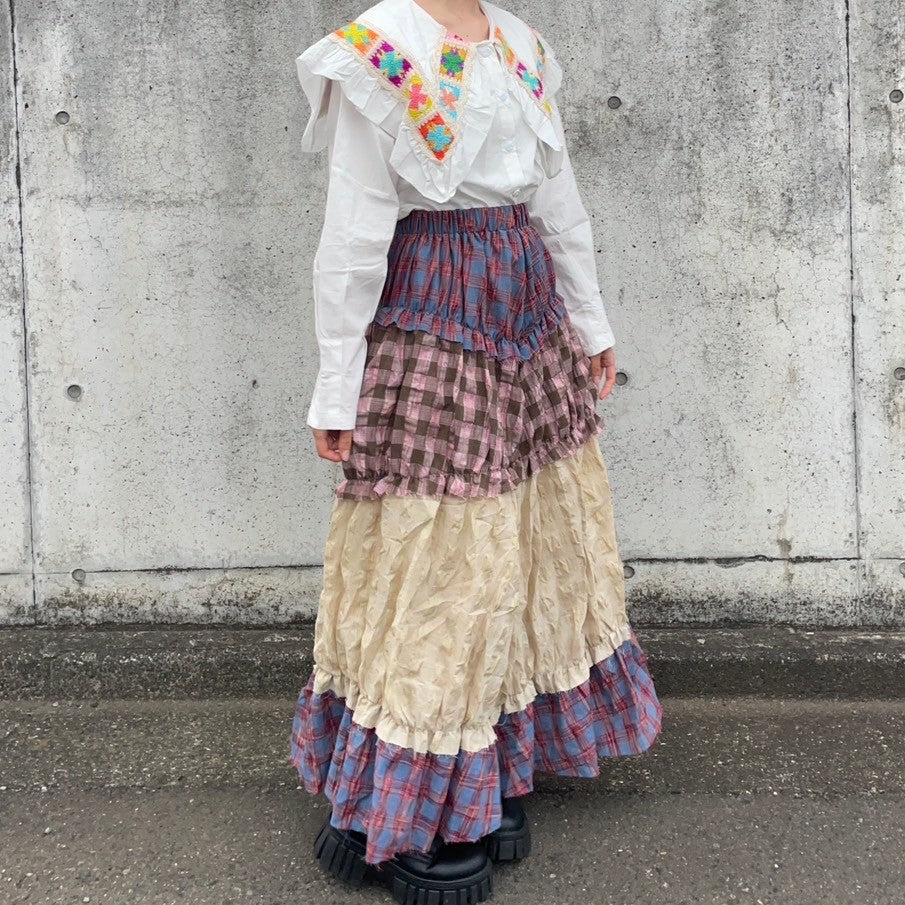 OLD ENGLAND チェック柄プリーツスカート 【公式通販】