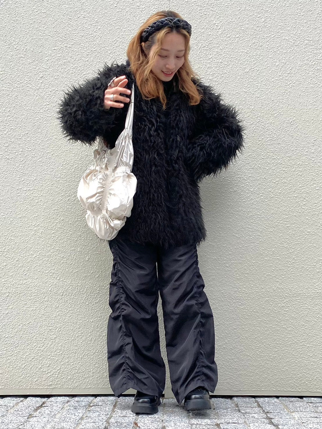 rps｜裾シャーリングカットプリーツパンツ | Rakuten Fashion
