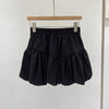 Balloon Layered Mini Skirt