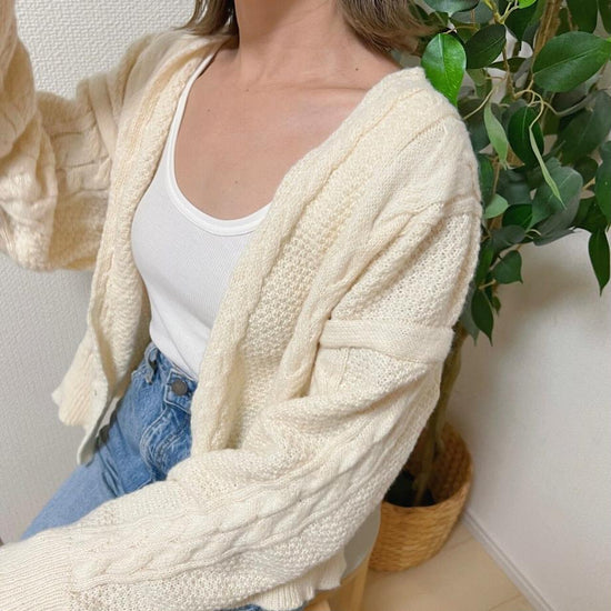 2way cable knit /OWEM1122/own it select - own it