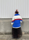 【GW限定10%OFF】'-maggie's select-ビッグリボン中綿ジャケット