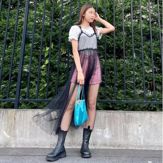 '-own it select-シースルーフリルキャミワンピ| own it(オウンイット)公式| 多系統女子| 多系統ファッション
