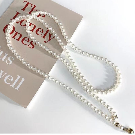 '-own it select-Long pearl necklace