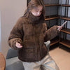 Mid-length corduroy jacket