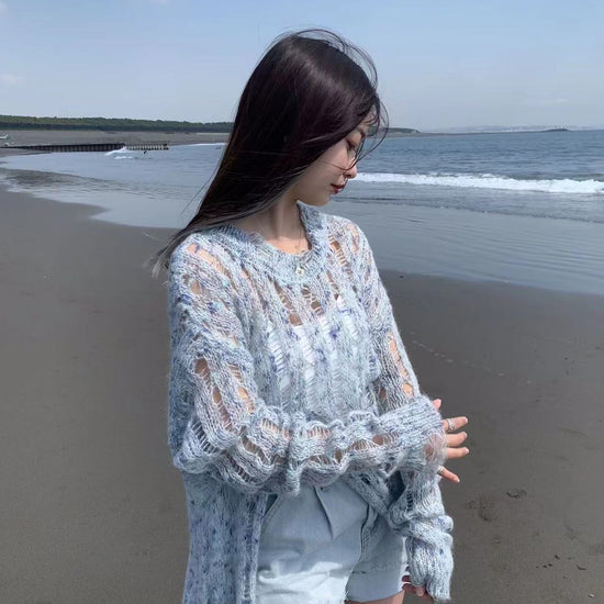 '-komugi's select-穴あきニット| own it(オウンイット)公式| 多系統女子| 多系統ファッション