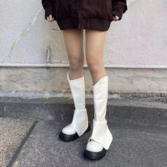 '-own it select-cover long boots